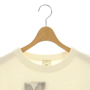 gelato pique 24AW ベビモコラビットジャガードワンピース ルームウェア パジャマ オフホワイト /KO OS