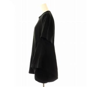 COMME des GARCONS スタンド 変形Tシャツ カットソー 半袖 S 黒 ブラック /AT OS