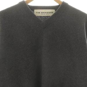 Shinzone THE SHINZONE 23AMSNI03 WOOL CASHMERE DADDY KNIT ニット セーター 長袖 カシミヤ混