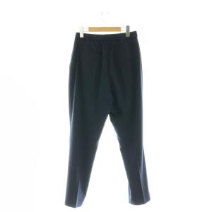ADORE 23SS ドライタッチジョーゼットパンツ テーパード スラックス 38 紺 ネイビー /AT OS