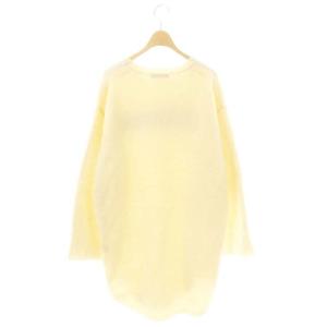 BABYLONE 24AW ロゴミニワンピース Alma ニット F アイボリー /DO OS