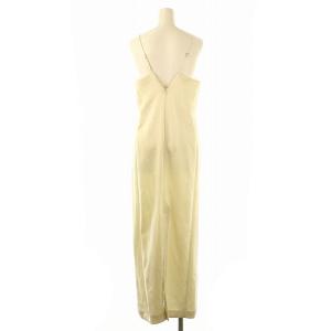 IENA 24SS endo ダブルサテンキャミワンピース ロング マキシ丈 38 アイボリー /KO OS