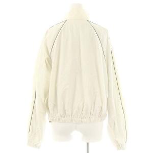 Ray Beams 24SS セットアップ パイピング トラックジャケット ジップスカート ロング 0 アイボリー ブラック