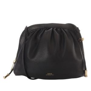 BOURSE NINON ショルダーバッグ ワンショルダー 斜め掛け レザー ブラック /YO21