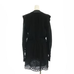 ISABEL MARANT ETOILE FELIE ドレス ワンピース ひざ丈 レース 34 黒 ブラック