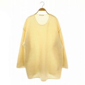 WOOL CASHMERE SOFT TUNIC ニット セーター ウール カシミヤ混 アイボリー /KO
