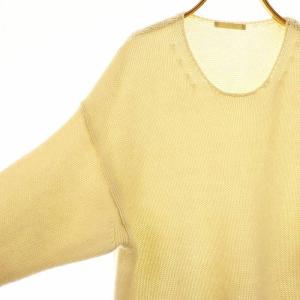 Plage WOOL CASHMERE SOFT TUNIC ニット セーター ウール カシミヤ混 アイボリー /KO