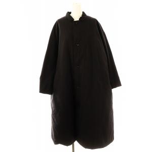 ×ROKU QUILTED LAB COAT ブラック