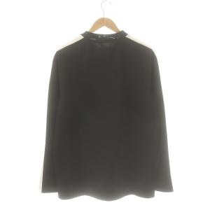 PALM ANGELS Track Tee L/S カットソー 長袖 M ブラック ホワイト /DO OS SH