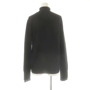 ENFOLD タートルネックニットプルオーバー セーター 38 ブラック /DO OS SH