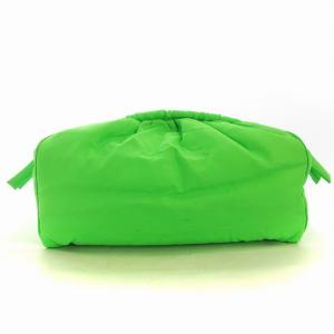 クラッチバッグ がま口 布製 緑 グリーン /EE