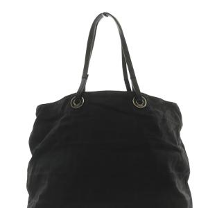 FENDI ズッカ柄 トートバッグ ハンドバッグ 黒 ブラック /SR29 OH