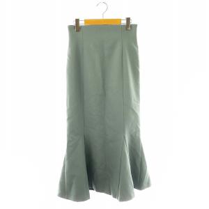 マーメイドスカート ロング 38 グレー