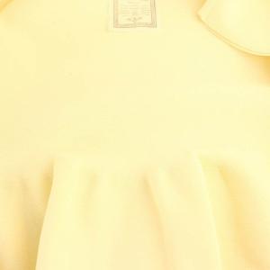 BEARDSLEY 23AW ペプラムニットカーディガン ジップアップ F アイボリー /DF OS