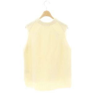 L'Appartement 23SS Cotton Knit ニット セーター ノースリーブ アイボリー