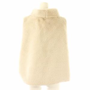 PLAIN PEOPLE 23AW エコファーオフタートルベスト プルオーバー 9 ライトグレー /DO OS