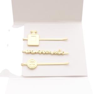 CHANEL ノベルティ ヘアピン セット ゴールド色 /SR37 OH