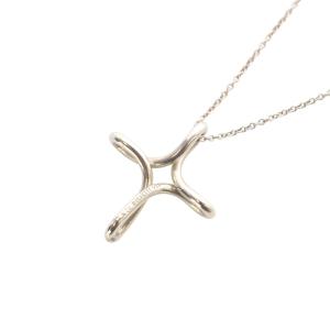 TIFFANY&Co. オープンクロス ネックレス ペンダント SV 925 シルバー