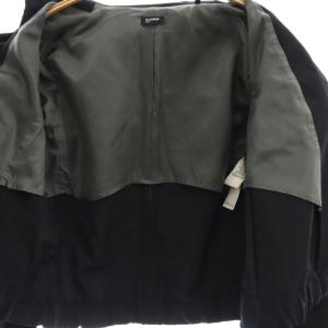 JIL SANDER NAVY ステンカラー ジップブルゾン ジャケット 薄手 34 紺 ネイビー /AT OS