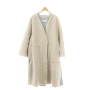 2TONEリバーコート 38 ライトグレー