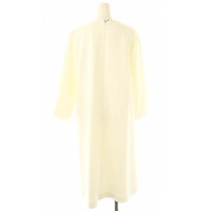 ADORE アドーア クリアボンディングワンピース ミディ丈 ひざ丈 38 ホワイト