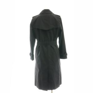 BURBERRY LONDON ライナー付きトレンチコート 裏地ノバチェック 36 ブラック