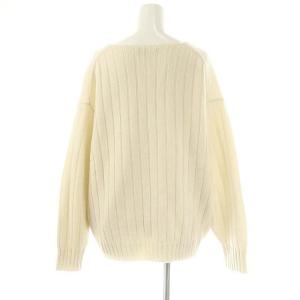 ebure カシミヤVネックニット セーター オフホワイト