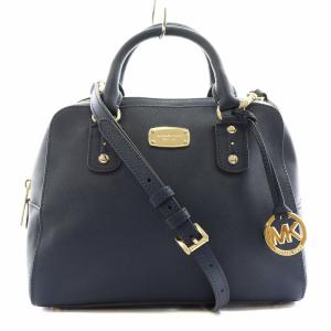 ハンドバッグ ショルダーバッグ 2way レザー 紺 ネイビー 35S7GD2S1L /AN24 SH