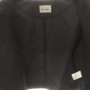 Steven Alan メランジショートジャケット ノーカラー M ダークグレー /DO OS