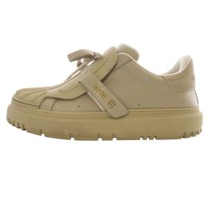 DIOR-ID スニーカー ロゴ 39 べージュ