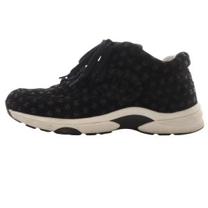 ココマーク スエード スニーカー 40 ブラック