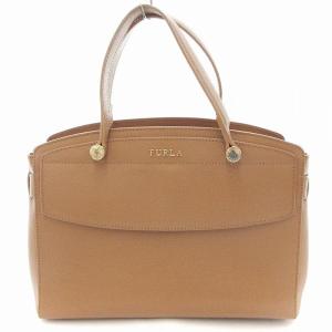 STELLA ハンドバッグ ショルダー 2WAY レザー 茶 ブラウン /UO