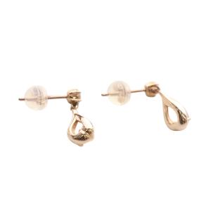 4℃ 桜コレクション ピアス K10 ピンクゴールド