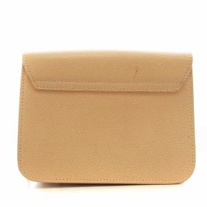 FURLA メトロポリス ショルダーバッグ チェーン レザー ピンクベージュ /AN41 OF