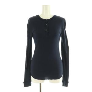 23AW エアリーテレコヘンリーネックトップス カットソー 長袖 F ネイビー /MY OS