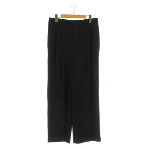 23AW フォールドベルトタックパンツ ワイド M ネイビー /MY OS