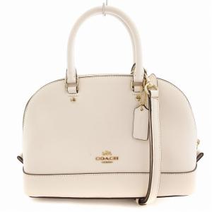 シエラ ハンドバッグ ショルダー 2WAY レザー アイボリー /AE