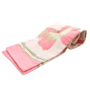 FARANDOLE プロヴァンス地方の踊り蝶々 スカーフ ボウタイ 総柄 ピンク /SR35 OH