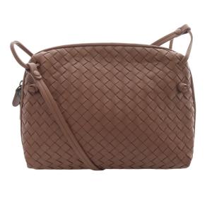 BOTTEGA VENETA イントレチャート ノディーニバッグ ピンク 245354