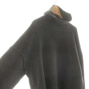 Theory 23AW Renewed Cashmere Tneck Karenia ニット セーター タートルネック 長袖 L チャコール