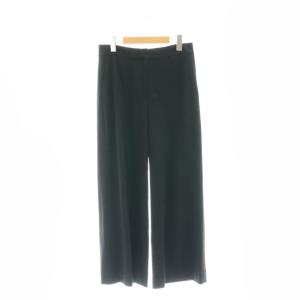 Gisel Solar Wool パンツ ワイドパンツ ストレート 40 ブラック /DF OS