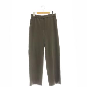 Ribble Febia ウールパンツ ストレート イージー 38 ダークブラウン /DF OS