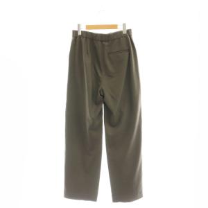 theory luxe Ribble Febia ウールパンツ ストレート イージー 38 ダークブラウン /DF OS