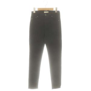 PATRICIA ストレッチドリルパンツ スキニー 23 黒 /HK OS