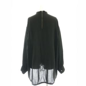 FLORENT スタンドネックブラウス 長袖 1 黒 ブラック /AT OS