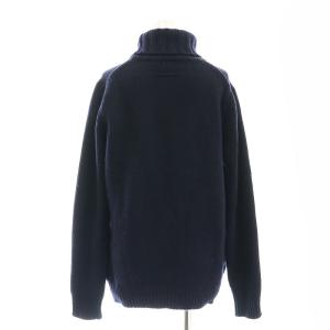 SLOANE ウールカシミヤタートルネックニット セーター 長袖 3 紺 /HK OS