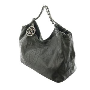 CHANEL ココカバスGM チェーントートバッグ ココマーク 11番台 ブラック A33450