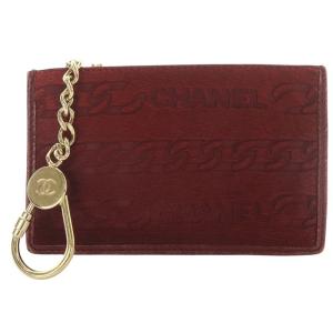 ヴィンテージ キーケース コインケース ハラコ ココマーク ボルドー 7番台 A17651