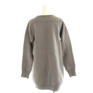 HYSTERIC GLAMOUR ヒスベアスウェットプルオーバー カットソー 長袖 F チャコールグレー グレージュ /DO OS