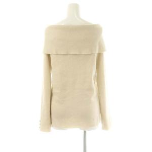 JUSGLITTY 24AW ラメプルオーバーニット カットソー 長袖 2 ライトベージュ /DO OS